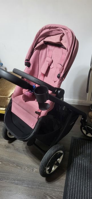 Sistem 3-în-1 Cybex Talos S Gold – Ca Nou, la Cutie Scoică și Adaptori