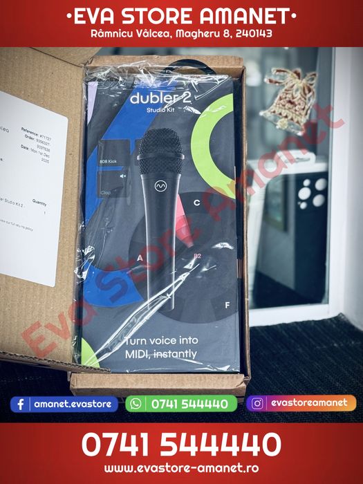 Vochlea Dubler 2 Studio Kit Bundle microfon Plug&Play Ableton Live