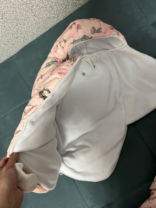 Конверт зимний, для девочки