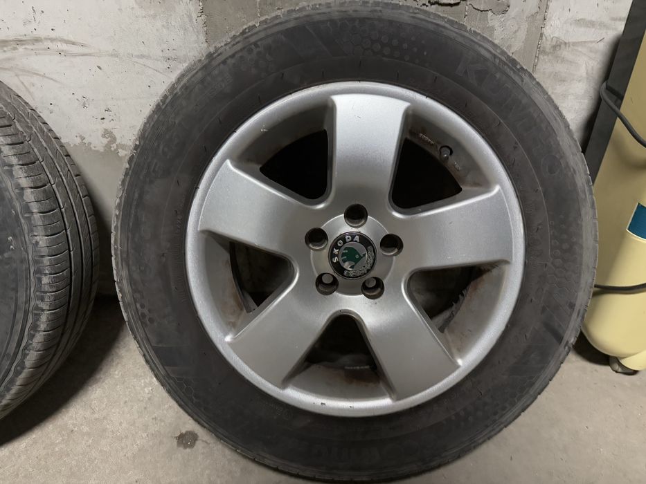 Джанти Enzo Germany с гуми Kumho - 195/65/15 , 66.5/57.1 , 5x112