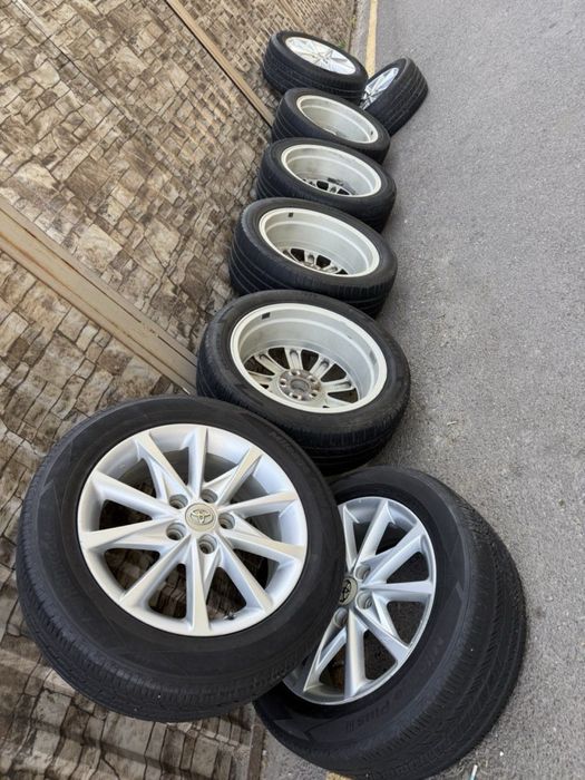 Летние шины 245/45/18 TOYOTA