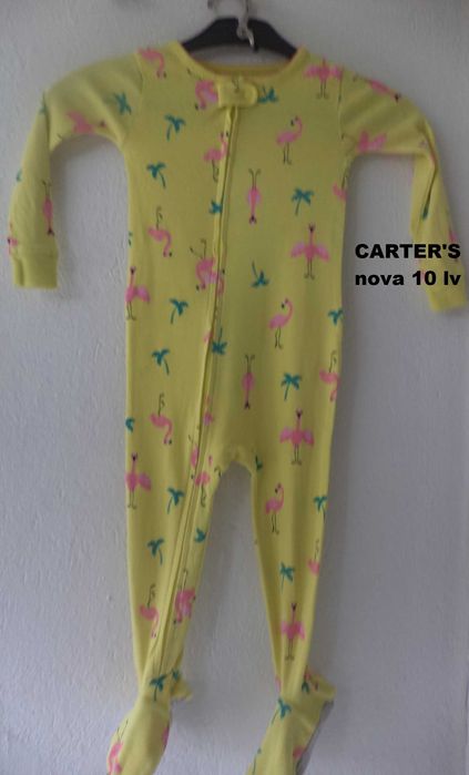 Памучни пижамки CARTER'S  за 2 години