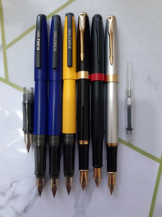 Перьевые ручки  (6 шт.)