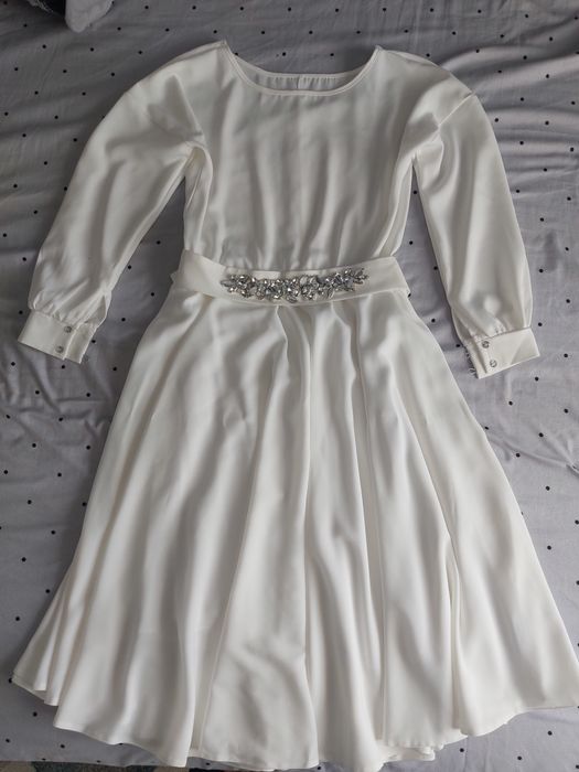 Rochie albă cununie