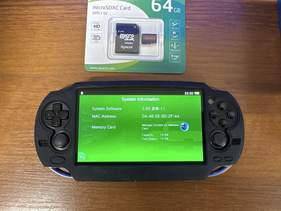 PS vita Oled 1004 64gb Hekate