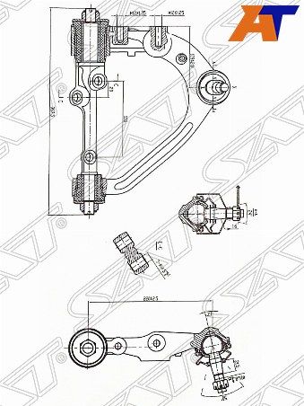 Рычаг подвески Toyota Hiace