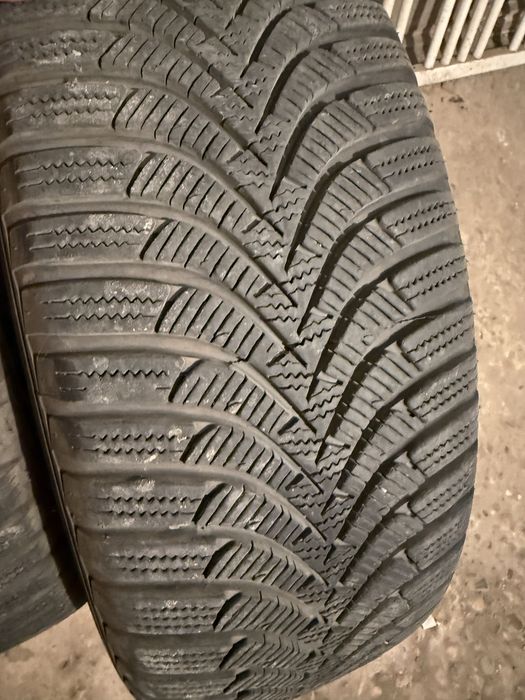 Jante aliaj Anvelope Hankook  205/55/R16 91T ( iarna 4 buc )