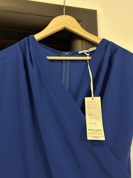 Salopeta dama albastru royal. Noua