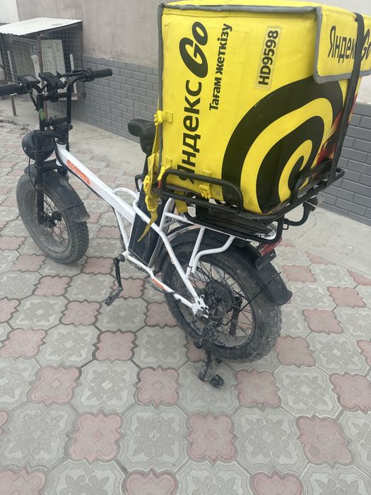 электровелосипед на даставке