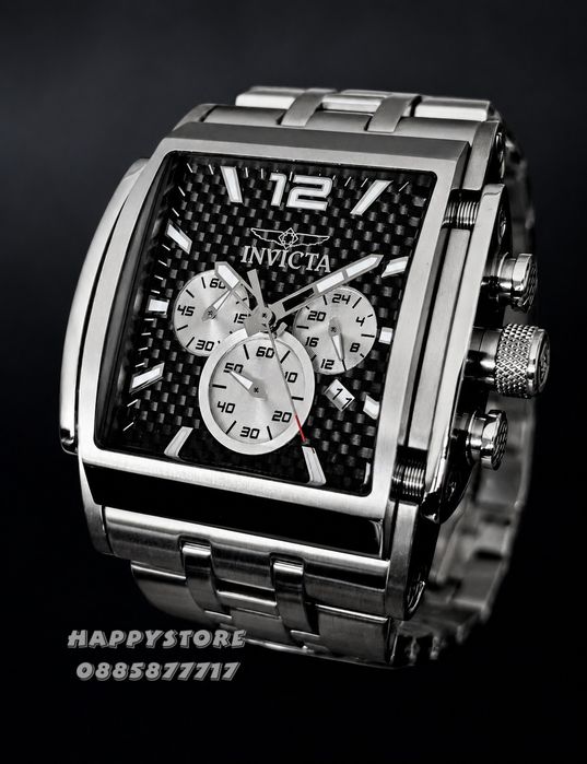 INVICTA Powertrain Silver 48 mm, Инвикта нов мъжки часовник