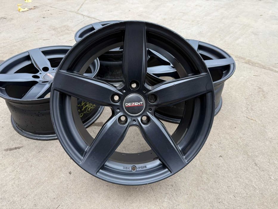 4 бр. алуминиеви джанти Dezent 17'' 5x120 ф72.6, ET30, 8J