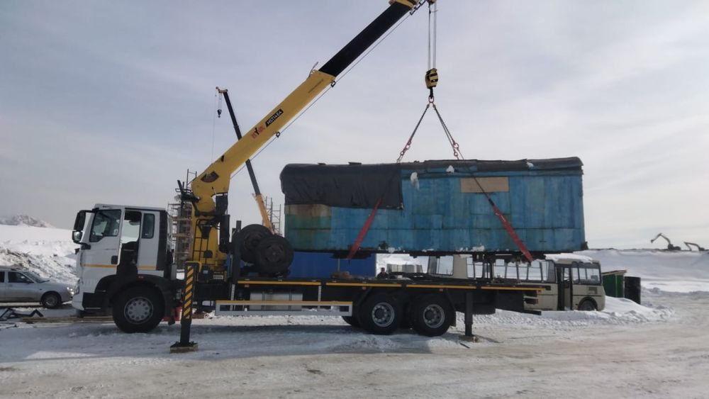 Услуги манипулятора HOWO 20 т | Усть-Каменогорск