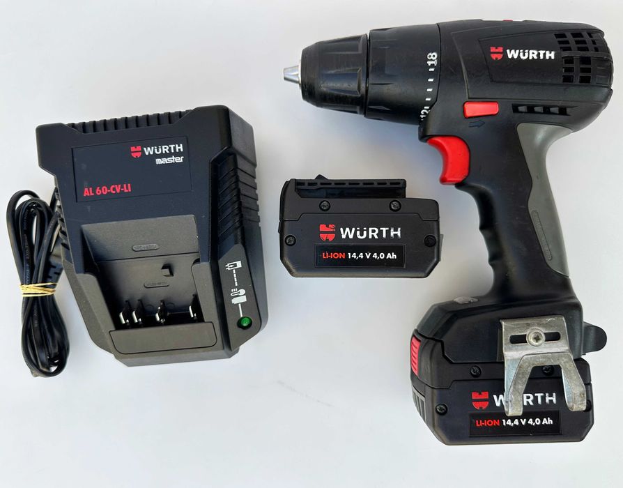 Wurth BS 14-A Compact - Акумулаторен винтоверт 2х14.4V 4.0Ah