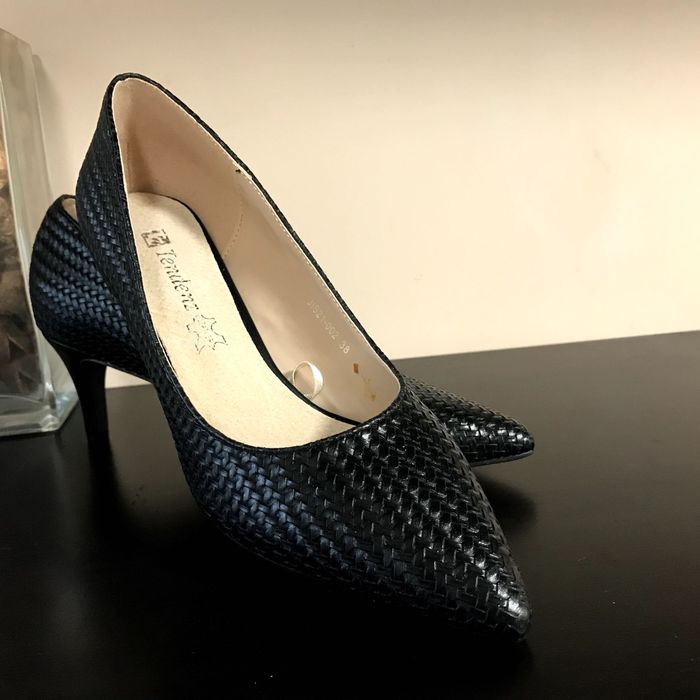 Дамски обувки с ток р.38