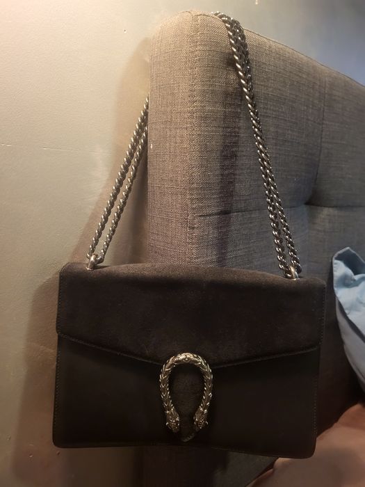 Geanta neagra superba din piele