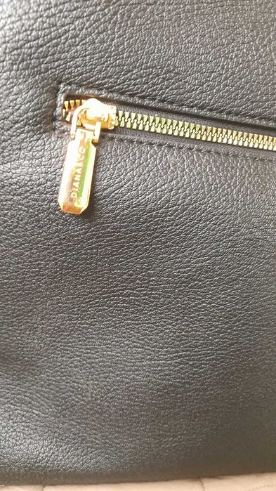 Класическа черна чанта Diana & Co от еко кожа