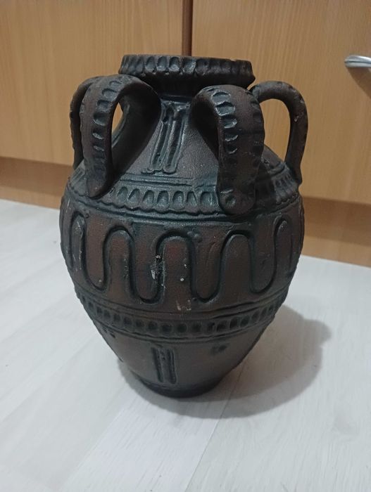 Vaza vintage din terrakota 1960-70