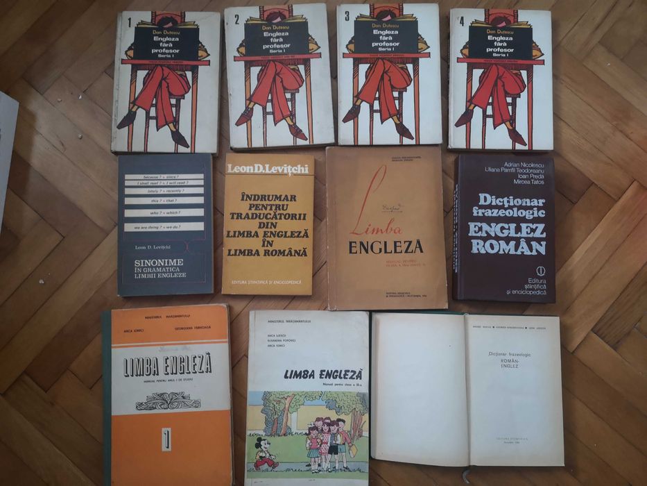 Carti si dictionare ptr.invatarea limbii engleze