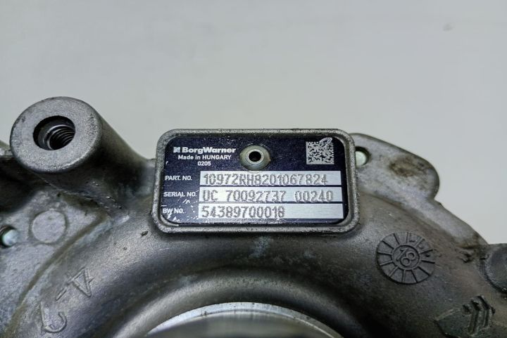 Turbina turbosuflanta 1.6 dci 54389700016 / 8201067824 Mercedes-Benz