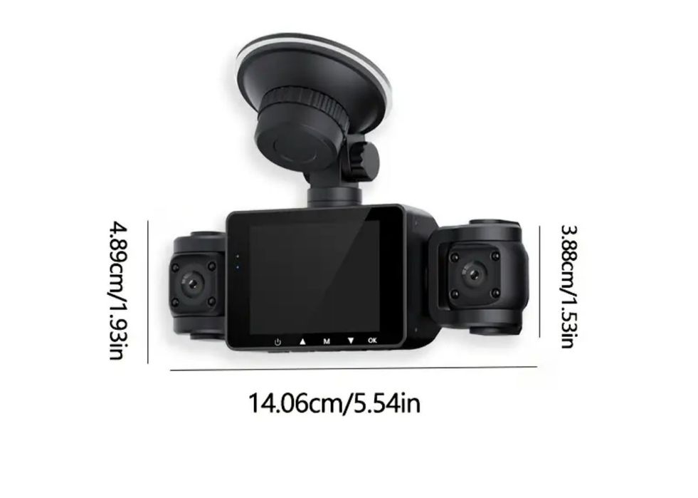 Видеорегистратор с 4 камерами