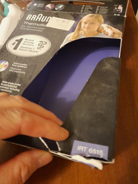 Термометър за ухо BRAUN Thermoscan IRT6515