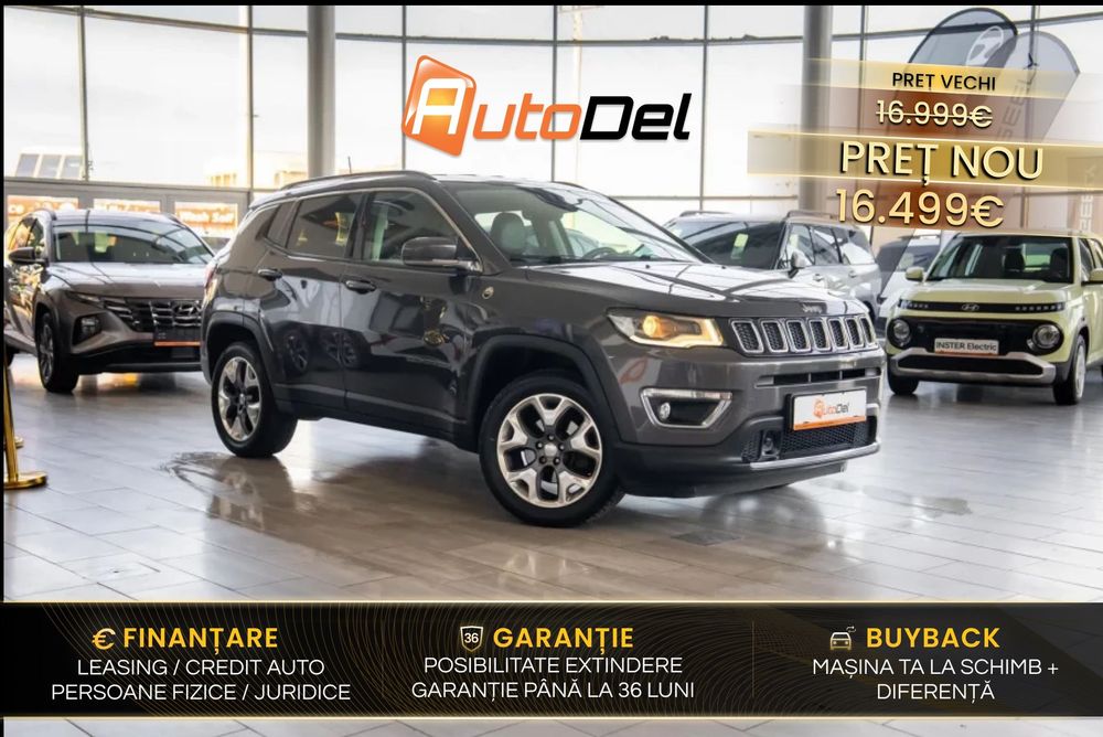 Jeep Compass Jeep Compass 1.4 Automatik Limited / Cameră / Line Assist