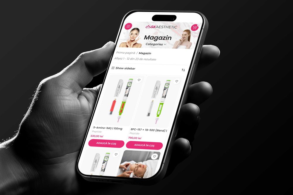 Website Clinica Estetica | Obține mai multe programări