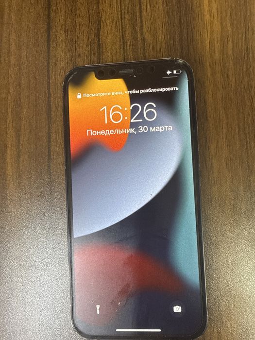 iPhone 12 б/у, черный, память 125