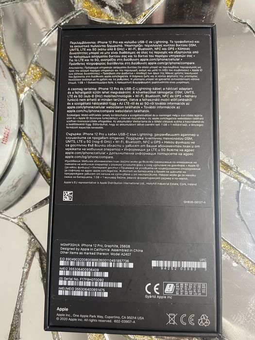 НАМАЛЕН Apple iPhone 12 Pro, 256 GB, Graphite