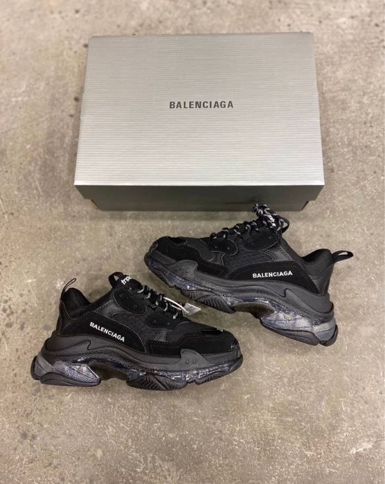 Balenciaga Triple S – Черни