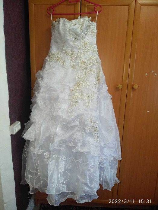 Свадебное платье б/у обмен