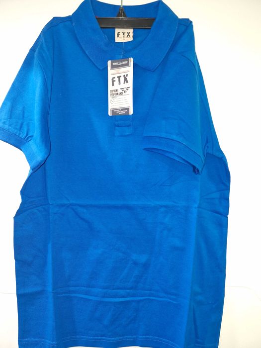 Tricou polo albastru royal