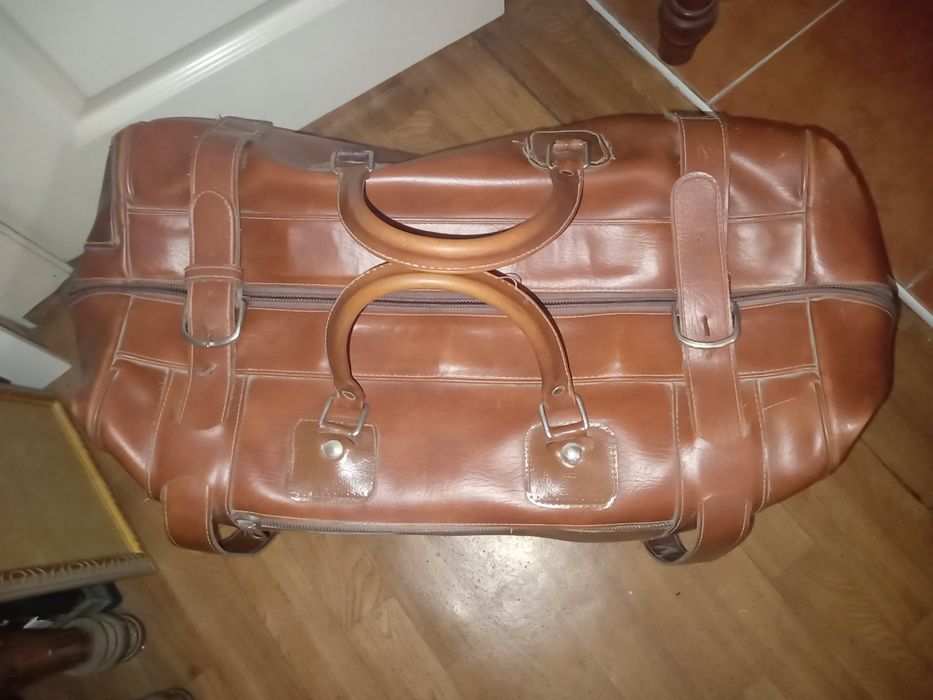 Советские чемоданы сумки СССР. Дермантин