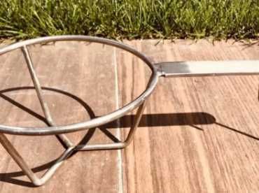 Gard Electric - Tub inox, Stalp 1 m tratat antiputrezire 10 ani