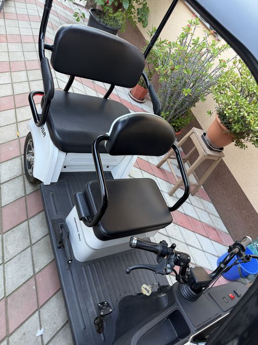 Kuba Optimus Max - Triciclu electric cu cabina