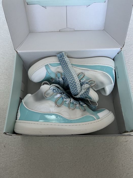 Lanvin Curb BabyBlue/ White