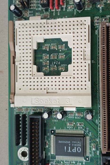 Placa de baza 9530 pc computer retro x86 DRAM ISA