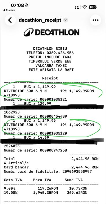 Vand bicicleta Riverside 500, 20’’ inch