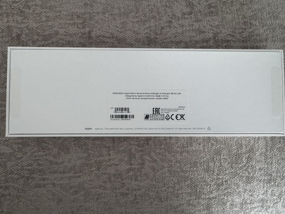Apple watch Series 9 45mm, баттарея 100 %