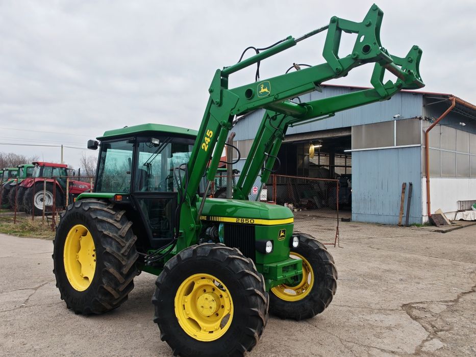 John Deere 2850 cu încărcător original