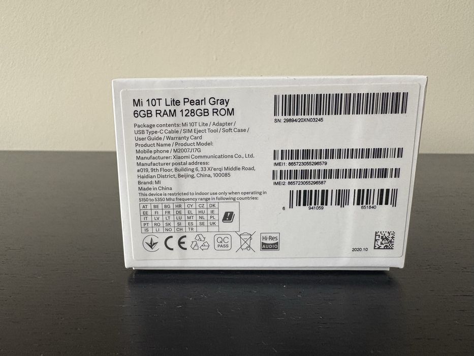 Xiaomi Mi 10T Lite 6GB/128GB ROM