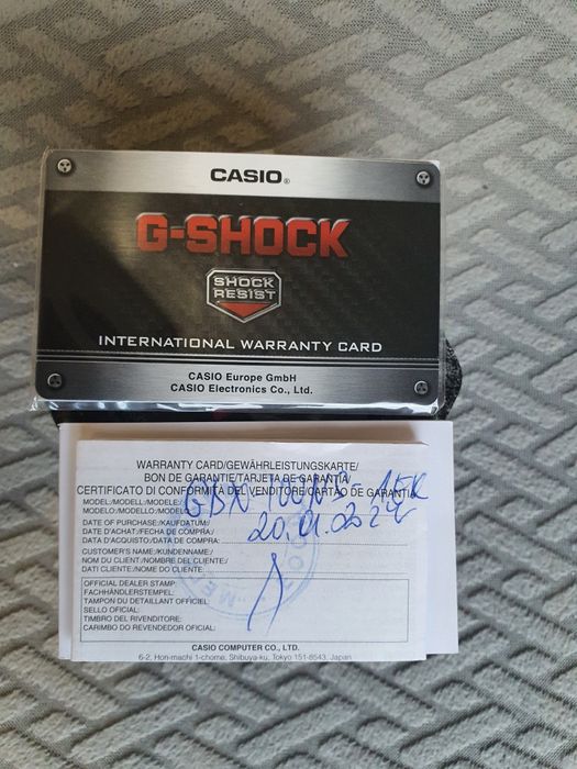 Часовник Casio G shock gbx-100ns- 1er