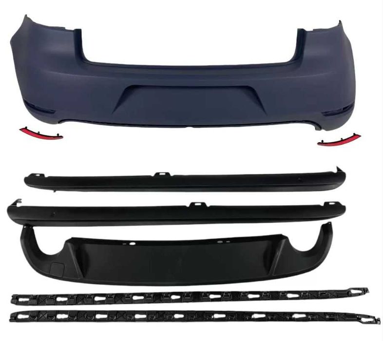 Боди кит пакет за VW Golf 6 GTI дизайн грундиран, Голф 6