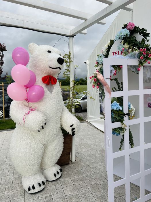 ИЗНЕНАДА с гигантска бяла МЕЧКА или ПАНДА