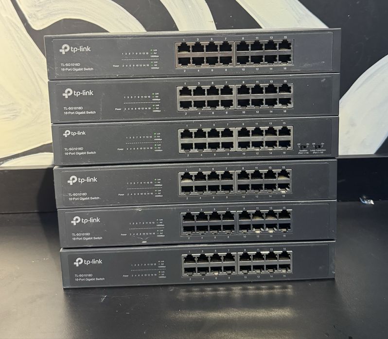 TP-LINK Gigabyt switch TL-SG1016D 16-port