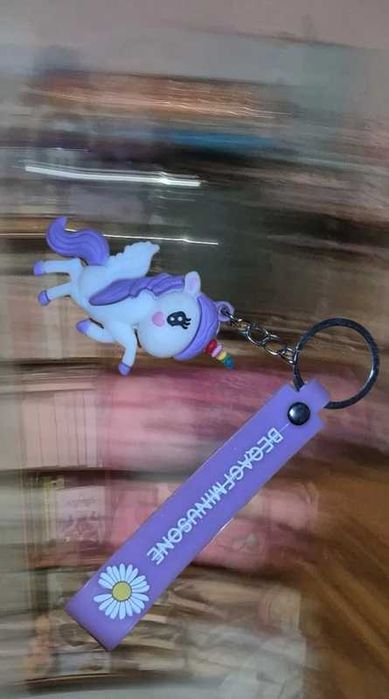Unicorn breloc vesel și colorat
