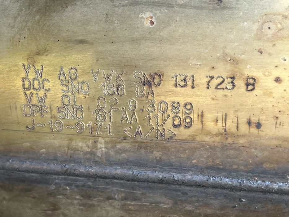 Filtru de particule vw tiguan 2.0 tdi CBAB