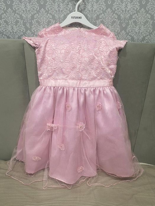 Платье снежинка для девочки