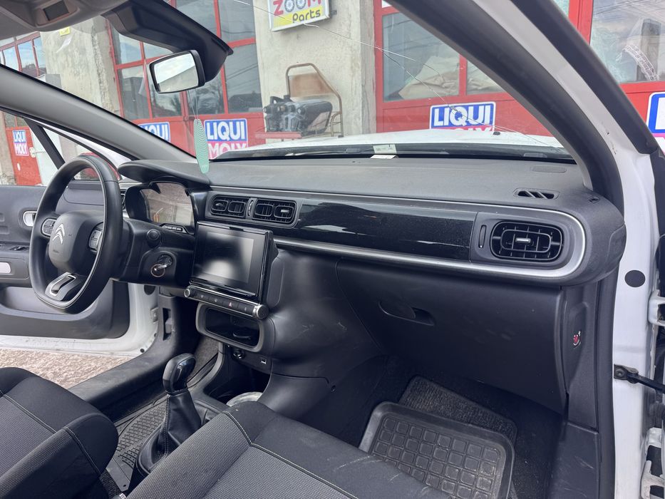 Plansa bord kit airbag complet centura siguranta fata stanga dreapta airbag volan pasager Citroen C3 2017-2024