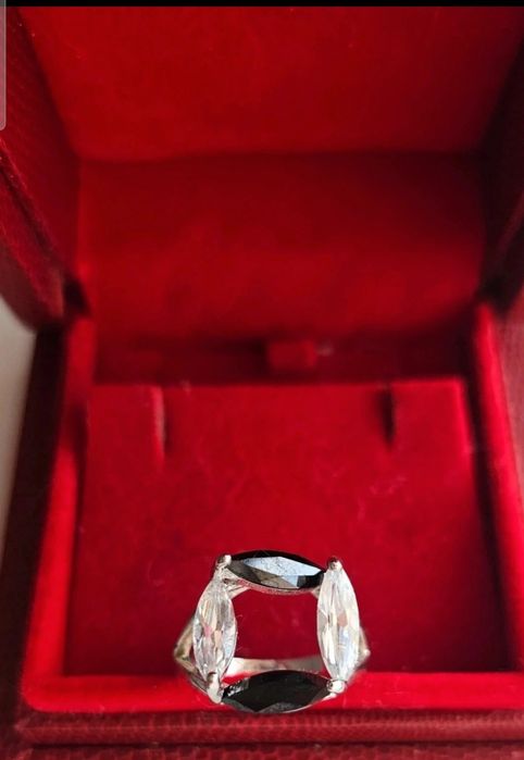 Inel dama nou finuț din argint ștantat 925